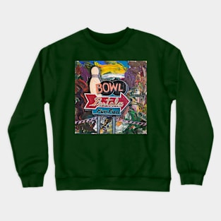 Abstract Neon Landmark Series: Portola Bowl Crewneck Sweatshirt